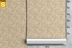 Carta da Parati Design e Stili Flora e Fauna Fiori Stilizzata Natura Vintage