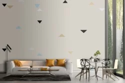 Carta da Parati pattern vintage astratto.