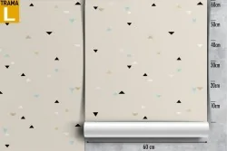 Vintage abstract wallpaper pattern.