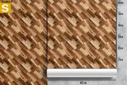 Carta da Parati Superfici e Texture Legno