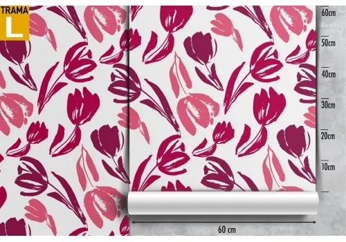 Modern nature stylized holes wallpaper. 2