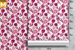 Carta da Parati Fiori Moderna Natura