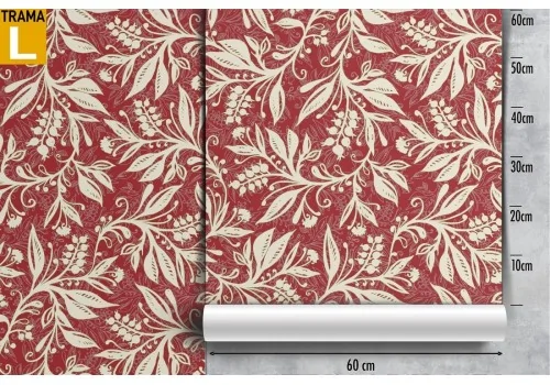 Carta da Parati foglie design moderno natura pattern. 2