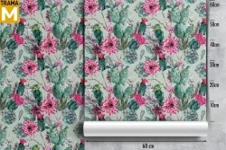 Tropical Nature Flowers Wallpaper