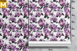 Carta da Parati Fiori Moderna Natura