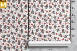 Modern Nature Flowers Wallpaper