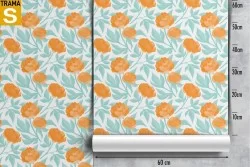 Wallpaper Design and Styles Flora and Fauna Modern Flowers Nature