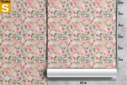 Wallpaper Design and Styles Flora and Fauna Flowers Nature Vintage