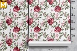 Modern Nature Flowers Wallpaper