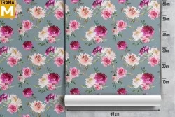 Carta da Parati Fiori Moderna Natura