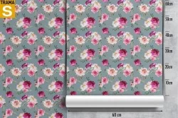 Carta da Parati Design e Stili Flora e Fauna Fiori Moderna Natura