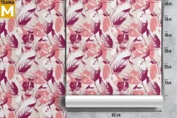 Modern Nature Leaves Wallpaper