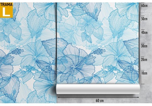 Abstract flower wallpaper modern design. 2