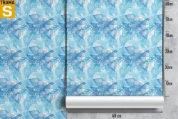 Carta da Parati Design e Stili Flora e Fauna Astratta Fiori Moderna Natura