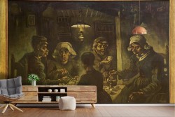 Vintage Wallpaper Paintings and Watercolors