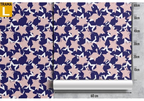 Wallpaper stylized stars modern pop decoration. 2