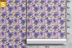 Carta da Parati Design e Stili Flora e Fauna Fiori Moderna Natura