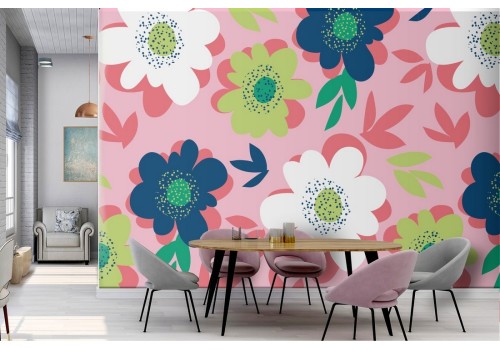 Modern nature stylized wallpaper sheets.