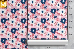 Modern Nature Flowers Wallpaper