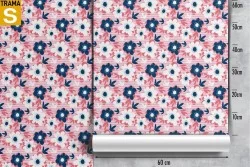 Carta da Parati Design e Stili Flora e Fauna Fiori Moderna Natura