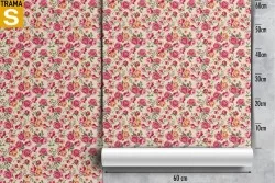 Wallpaper Design and Styles Flora and Fauna Flowers Nature Vintage