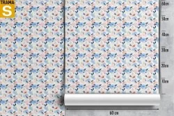 Carta da Parati Design e Stili Flora e Fauna Fiori Moderna Natura