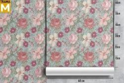 Carta da Parati Fiori Moderna Natura