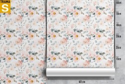 Carta da Parati Flora e Fauna Design e Stili Fiori Moderna Natura