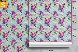 Carta da Parati Design e Stili Flora e Fauna Fiori Moderna Natura