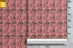 Wallpaper Design and Styles Flora and Fauna Modern Stylized Nature