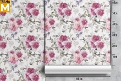 Modern Nature Flowers Wallpaper