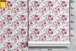 Wallpaper Design and Styles Flora and Fauna Modern Flowers Nature