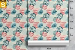 Wallpaper Design and Styles Flora and Fauna Modern Tropical Nature Leaves