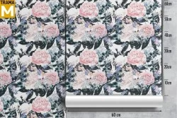 Modern Nature Flowers Wallpaper