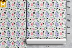 Carta da Parati Fiori Moderna Natura