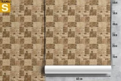 Carta da Parati Superfici e Texture Marmo Mattonelle