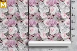 Modern Nature Flowers Wallpaper