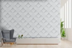 Modern geometric wallpaper decoration