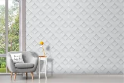 Modern geometric wallpaper decoration