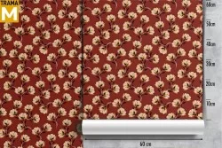 Vintage Nature Flowers Wallpaper