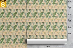 Carta da Parati Design e Stili Geometrica Moderna