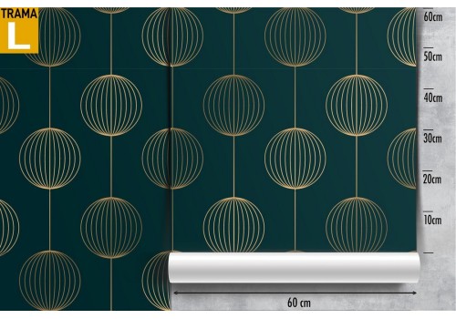 Luxury vintage geometric wallpaper decoration. 2