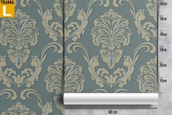 Damask luxury vintage pattern wallpaper.