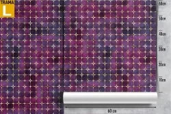 Carta da Parati decorazione moderna pattern viola.