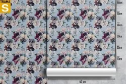 Wallpaper Design and Styles Flora and Fauna Modern Flowers Nature