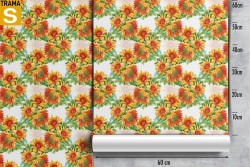 Wallpaper Design and Styles Flora and Fauna Modern Flowers Nature