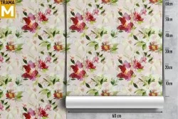 Modern Nature Flowers Wallpaper