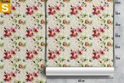 Wallpaper Design and Styles Flora and Fauna Modern Flowers Nature
