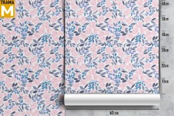 Modern Stylized Nature Leaves Wallpaper