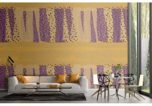 Vintage striped pattern wallpaper decoration.